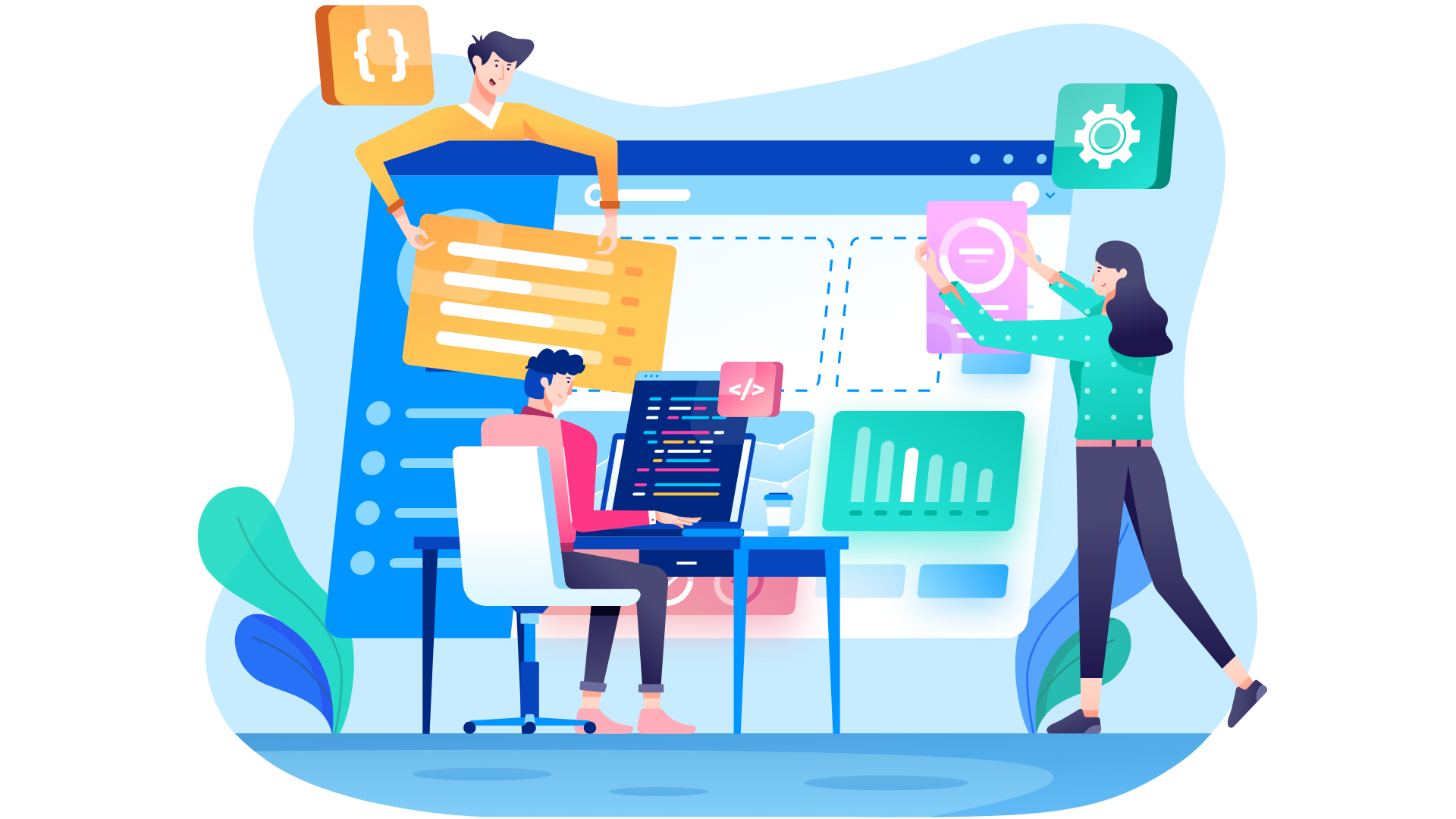 website development in Saharanpur - DG Infotech